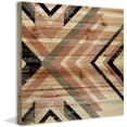 thumbnail image 1 of "Dueling Direction" Painting Print on Natural Pine Wood, 1 of 7