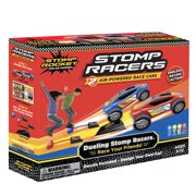 Dueling Stomp Racers Air Powered Cars by Stomp Rocket - Dueling, Fun Indoor & Outdoor Toys for Boys, Girls, Toddlers