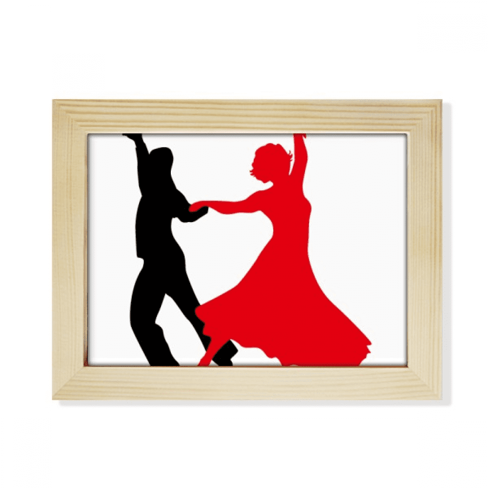Duet Dance Social Dancing Dancer Desktop Photo Frame Picture Art ...