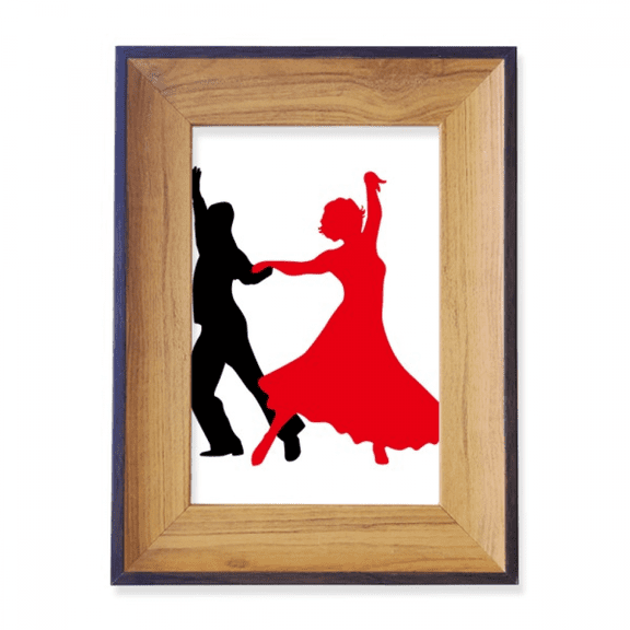 Duet Dance Social Dancing Dancer Photo Frame Exhibition Display Art Desktop Painting