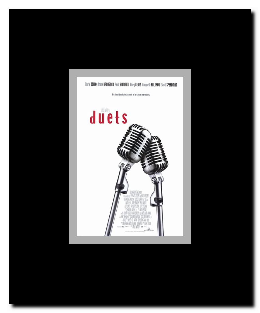 Duets Framed Movie Poster