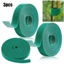 Duety 3Pcs Plant Ties Tomato Clips Garden Ties Reusable Nylon Plant Tie Strap，Tomato Plant Support，Tree Ties and Plant Supports for Effective Growing (6.56 ft x 0.39 inch)