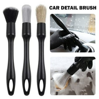 RELAX Ultra-Soft Detail Brushes Car Detailing Brush Car Cleaner Tool Auto  Interior Detail Brush for Car Cleaning Vents Dash Trim Brushes Wheel  Brushes Interior Emblems Exterior Air Vents 