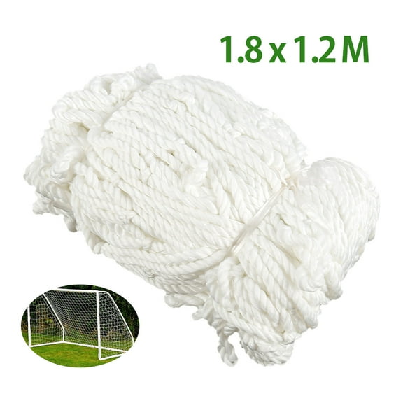 Duety Football Goal Net, Sports Football Network Replacement Net Goalkeeper Net Football Goal for Football Training Matches (Poster Pole Not Included)
