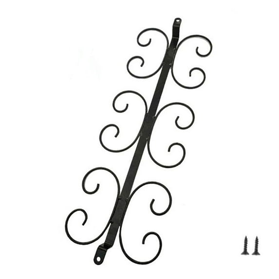 Duety Wine Glass Rack - Under Cabinet Stemware Wine Glass Holder Glasses Storage Hanger Metal Organizer for Bar Kitchen Black