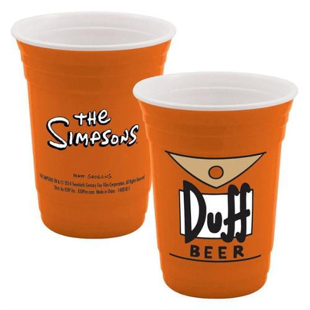 Ice Yard Cups (54 Cups - Orange) - for Margaritas and Frozen Drinks Kids Parties - 17oz. (500ml)