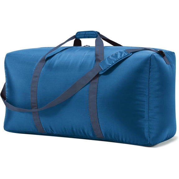 Duffel Bag 32.5 inch 105L Lightweight Luggage for Travel Camping Storage-Blue
