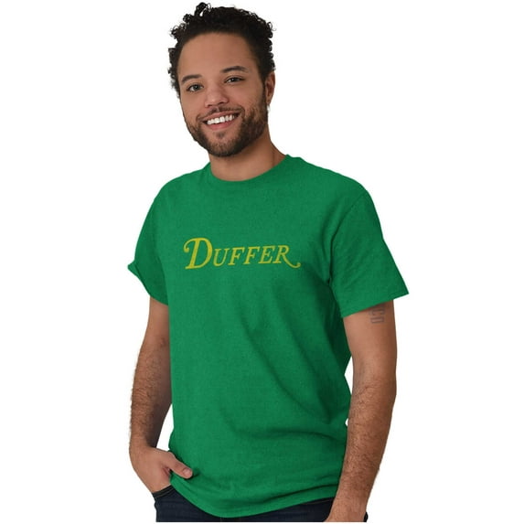 Duffer Funny Golfer Insult Golfing Plus Size Crewneck Graphic Tee Shirt Brisco Brands 4X