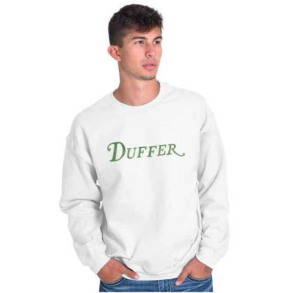 Duffer Funny Golfer Insult Golfing Sweatshirt for Men or Women Brisco Brands X