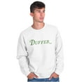 thumbnail image 1 of Duffer Funny Golfer Insult Golfing Unisex Plus Fleece Graphic Sweatshirt Brisco Brands 2X, 1 of 5