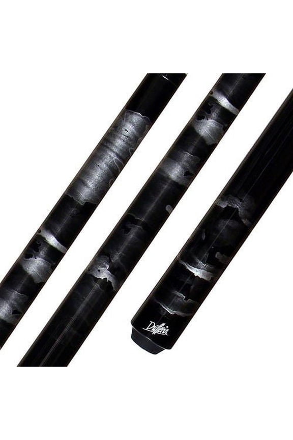 D-201 Silver Dream Pool Cue Maple Shaft w/ Black Grip, No Wrap