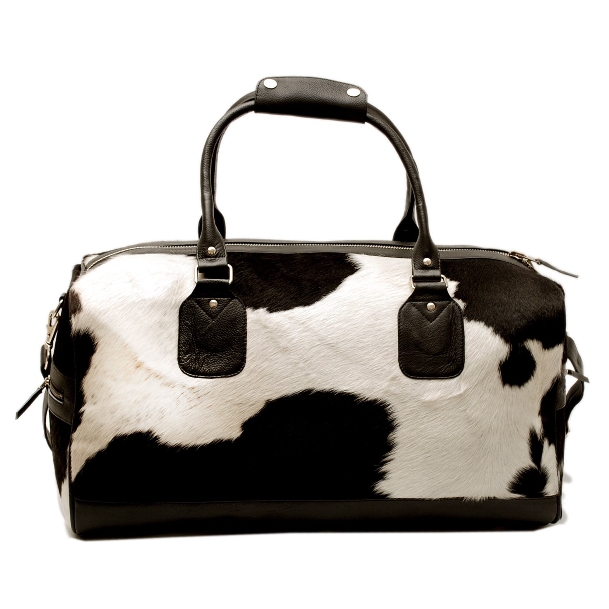Duffle Bag Cowhide Large Leather Duffel Women Travel Weekend Holiday Bag Men Sport Overnight Weekender Tricolour Leather KDL-14