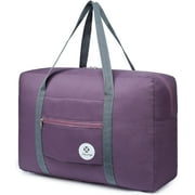 Duffle Bag For Spirit Airlines Foldable Travel Tote Carry On Luggage, Purple