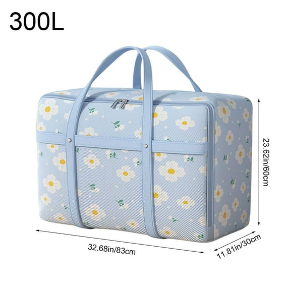 Duffle Bag Qwtwty Heavy Duty Storage with Reinforced Handles Extra Large Storage Bags for Clothes Toys Christmas Decoration Organizer Tote Bag Thickened Double Zipper