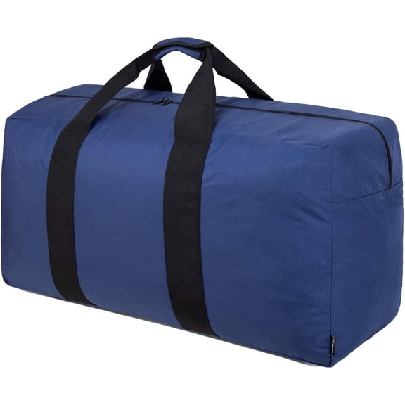 Duffle Bag for Travel - 100L Duffel Bag for Men Gear Bag for Storage Foldable Weekender Bag for Overnight Camping - Blue