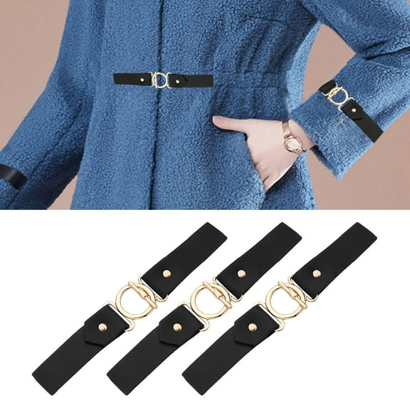 Duffle Coat Jacket Snap Toggles Closures Buttons Metal Buckle PU Leather Clothing Decoration Sewing Accessories Golden