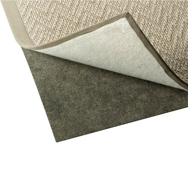 Duggins Custom Rug Worx - Rug Pad 5 x 8 Feet -1/4 Inch Thick - Rubber   Felt = Non Slip - 10 Year