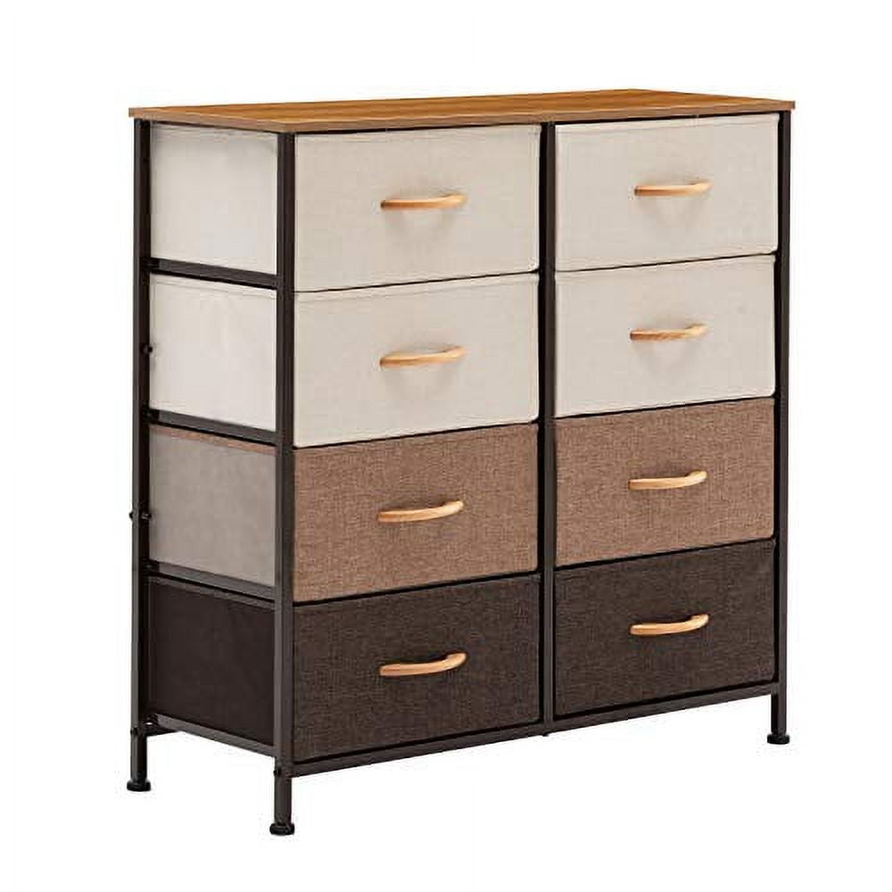 Dark Grey Double Nursery Dresser with Extra Deep Drawers