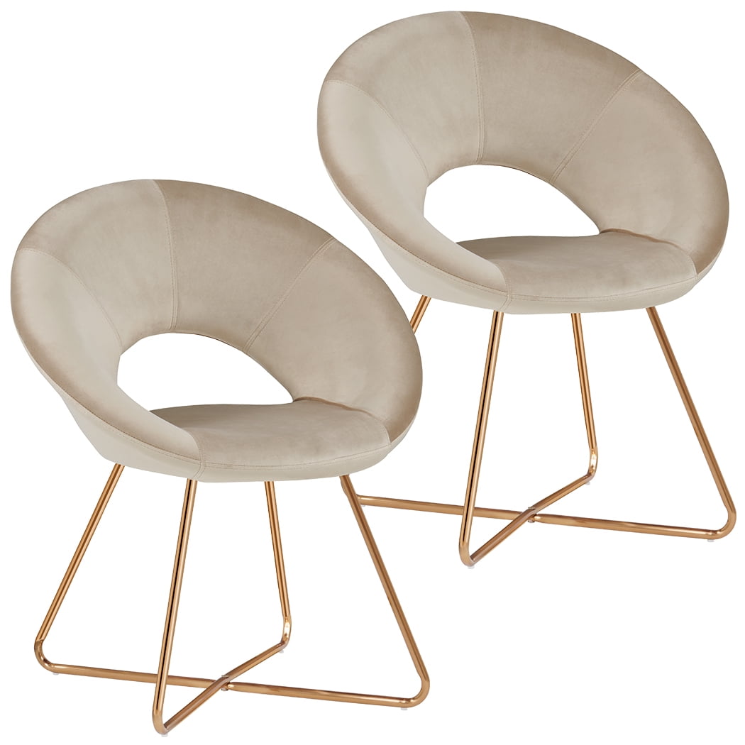 Duhome Accent Chair Set of 2, Modern Armchair Upholstered Side Chair