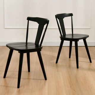 Wooden kitchen on sale chairs walmart