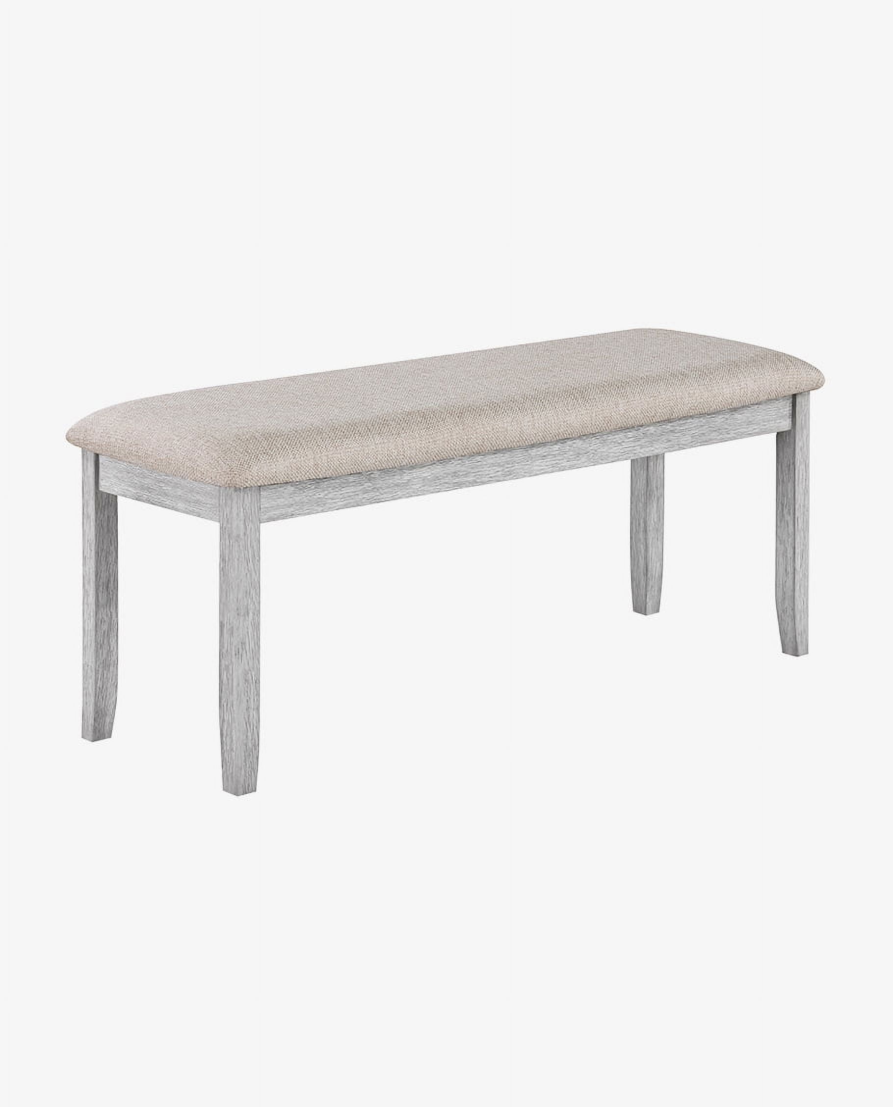 Duhome Dining Room Bench, Wood Entryway Bench with Upholstered, Kitchen ...