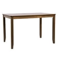 thumbnail image 1 of Duhome Dining Table Kitchen Dining Table Solid Wood Rectangular Table for Kitchen Dining Room Livingroom Restaurant, Caramel, 1 of 8