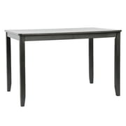Duhome Dining Table Kitchen Dining Table Solid Wood Rectangular Table for Kitchen Dining Room Livingroom Restaurant, Grey
