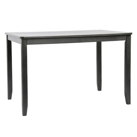 Duhome Dining Table Kitchen Dining Table Solid Wood Rectangular Table for Kitchen Dining Room Livingroom Restaurant, Grey