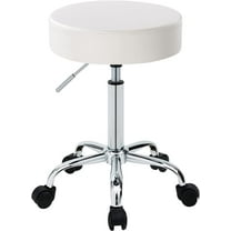 Duhome Elegant Lifestyle Medical Spa Adjustable Swivel Stool, White