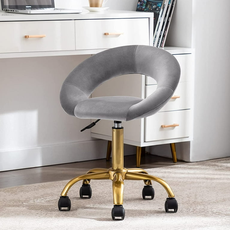 Low back outlet vanity chair