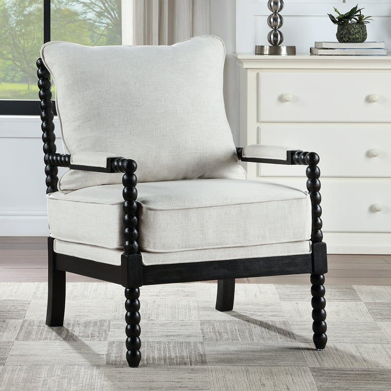 Black spool chair discount