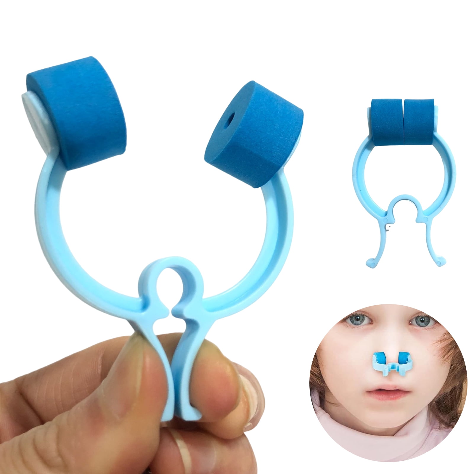 Nose Plugs For Swimming For Kids 16Pcs Healeved Nose Cuffs
