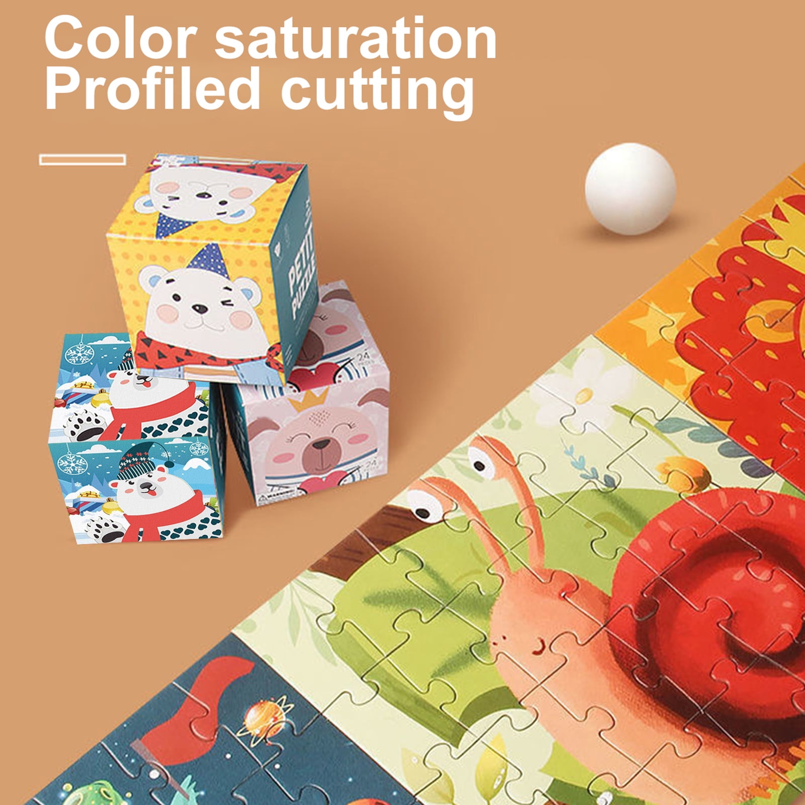 Duixinghas 24Pcs / Set Puzzles Handeye Coordination Cognitive Ability