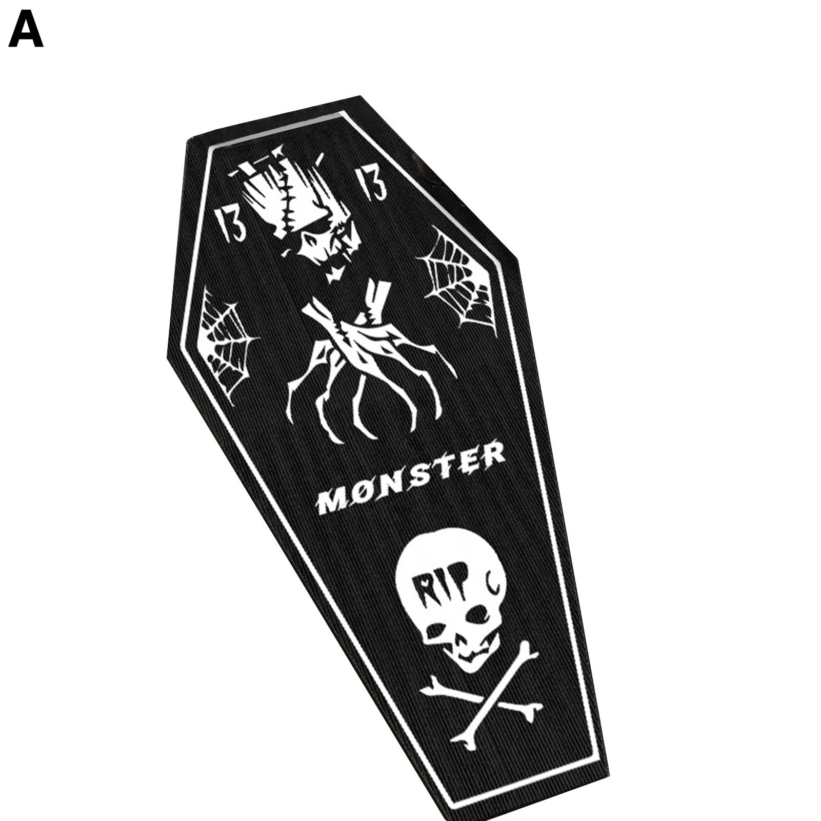 Duixinghas Halloween Costume Party Rug Halloween Carpet Scary Themed