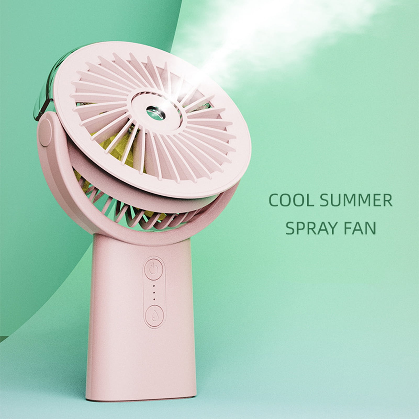Duixinghas Portable Handheld Misting Fan with 3 Speed Settings Compact