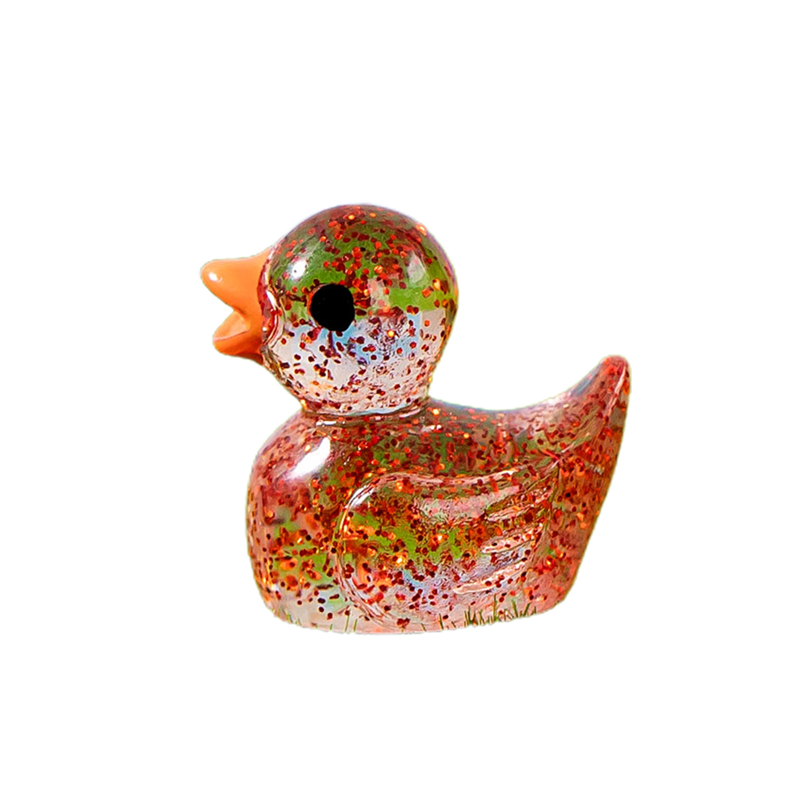 30 Piece Mini Resin Jesus Ducks Set - Small Figurines For Crafts, Cake Decor, Baby Shower, Moss Landscapes