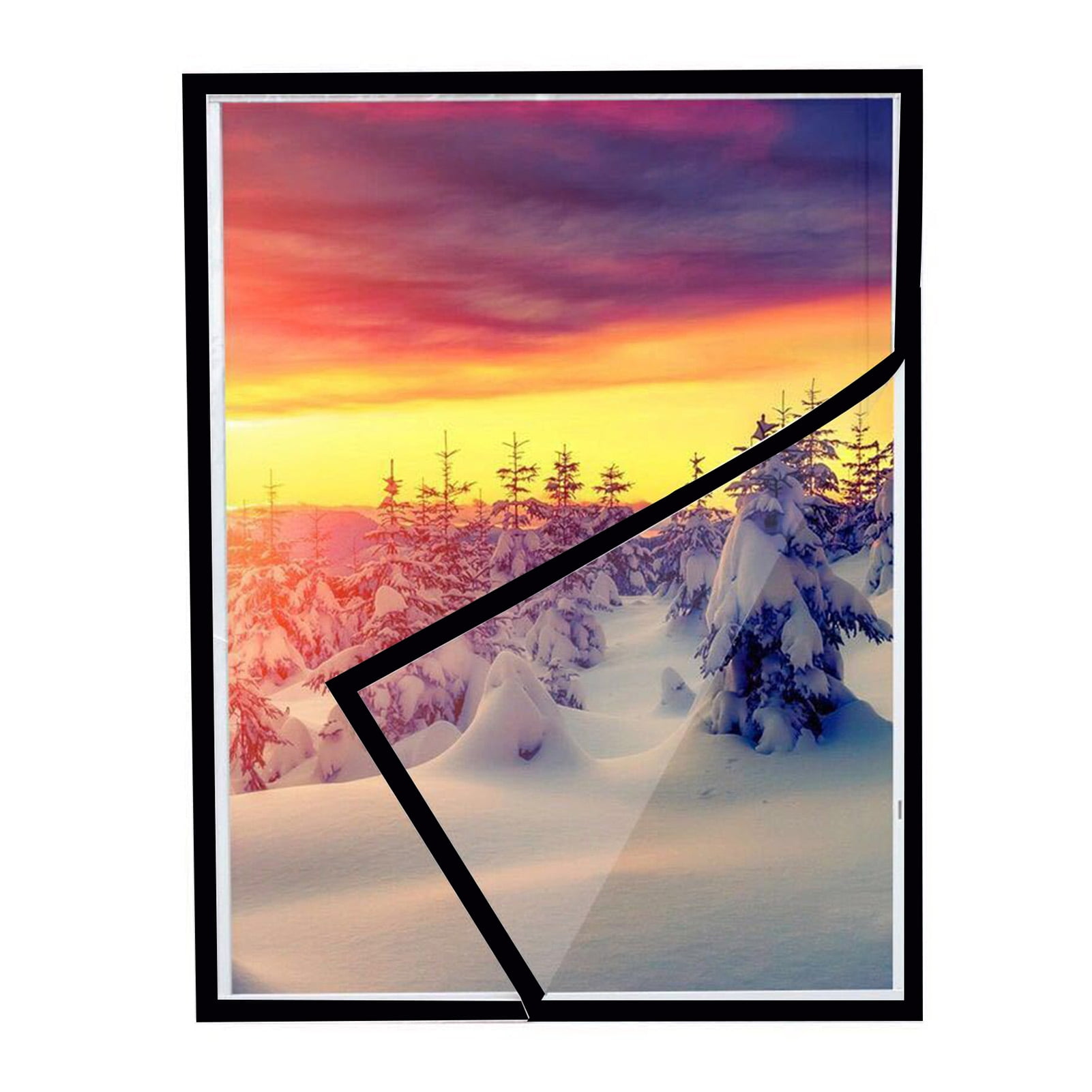 Duixinghas Window Insulation Film Winter Windproof Thermal Indoor