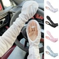 thumbnail image 1 of Dujiujun 1 Pair Summer Sleeve Wraps Quick Dry Sweat Absorption Sunshade Full Sleeves Anti UV Thin Arm Protection Riding Outdoor Arm Sleeves Camping Gloves, 1 of 7