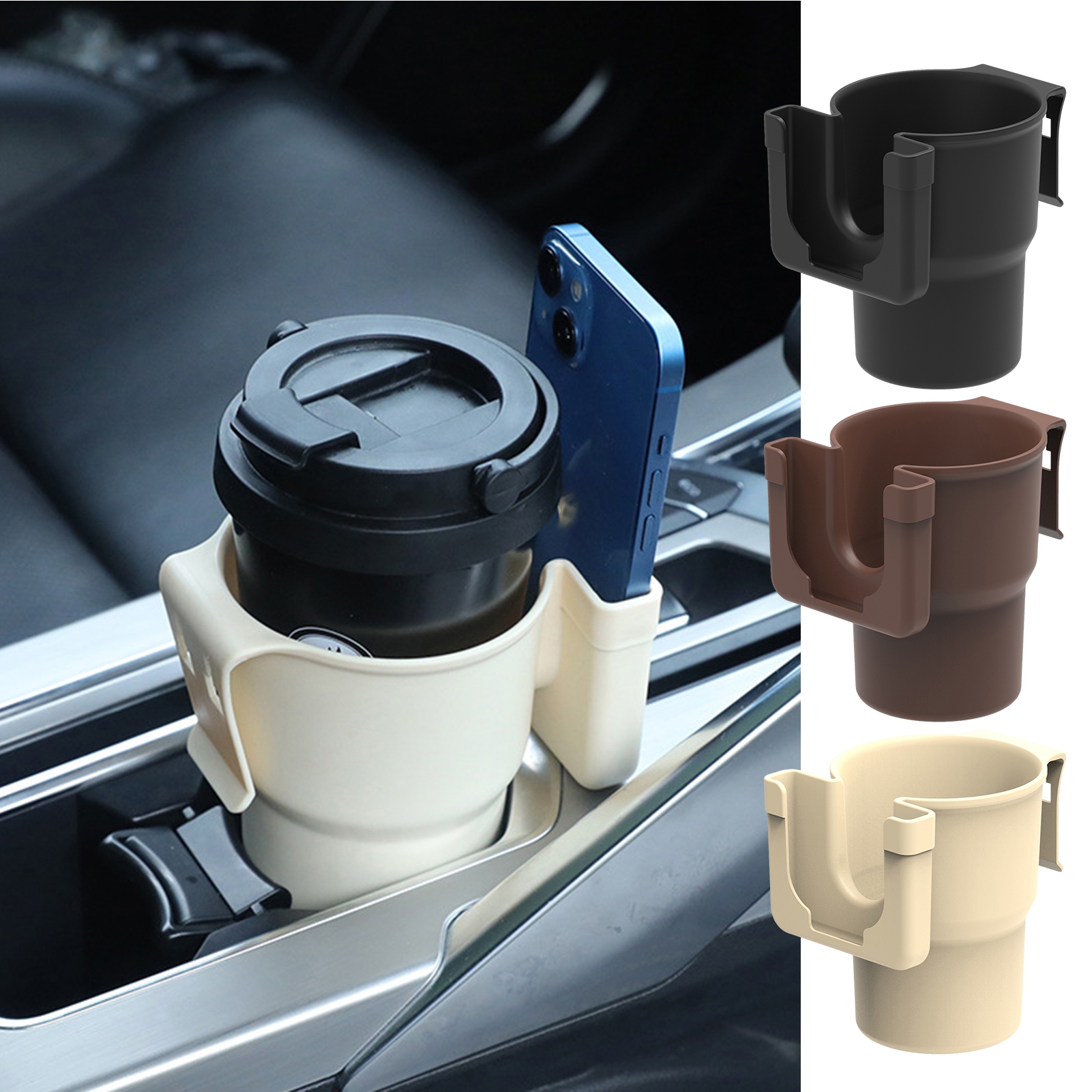 Rayhong Car Air Vent Cup Stand Non-Slip Car Drink Coffee Water Bottle Mount Adjustable Cup Holder Little Stuff Storage Organizer Black P 53387209 Rayhong Car Air Vent Cup Stand Non-Slip Car Drink Coffee Water Bottle Mount Adjustable Cup Holder Little Stuff Storage Organizer Black P 53387209
