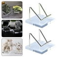 thumbnail image 1 of Dujiujun Display Stand Compact Sturdy Stone Mineral Display Rack Versatile Durable Acrylic Rack Holder for Collector, 1 of 7