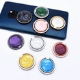 thumbnail image 1 of Dujiujun Finger Ring Holder Colorful Round 360 Degree Rotation Shell Pattern Phone Grip Finger Handle Extend Bracket for Watching TV, 1 of 8