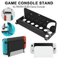thumbnail image 1 of Dujiujun Game Console Wall Hanging Holder Bracket Stable Strong Load-bearing Universal Fit Wall Mount Storage Support for Switch OLED, 1 of 7