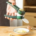 thumbnail image 1 of Dujiujun Garlic Press Multi-purpose Double Sided 2-in-1 Home Manual Garlic Cutter with Handle for Household, 1 of 8