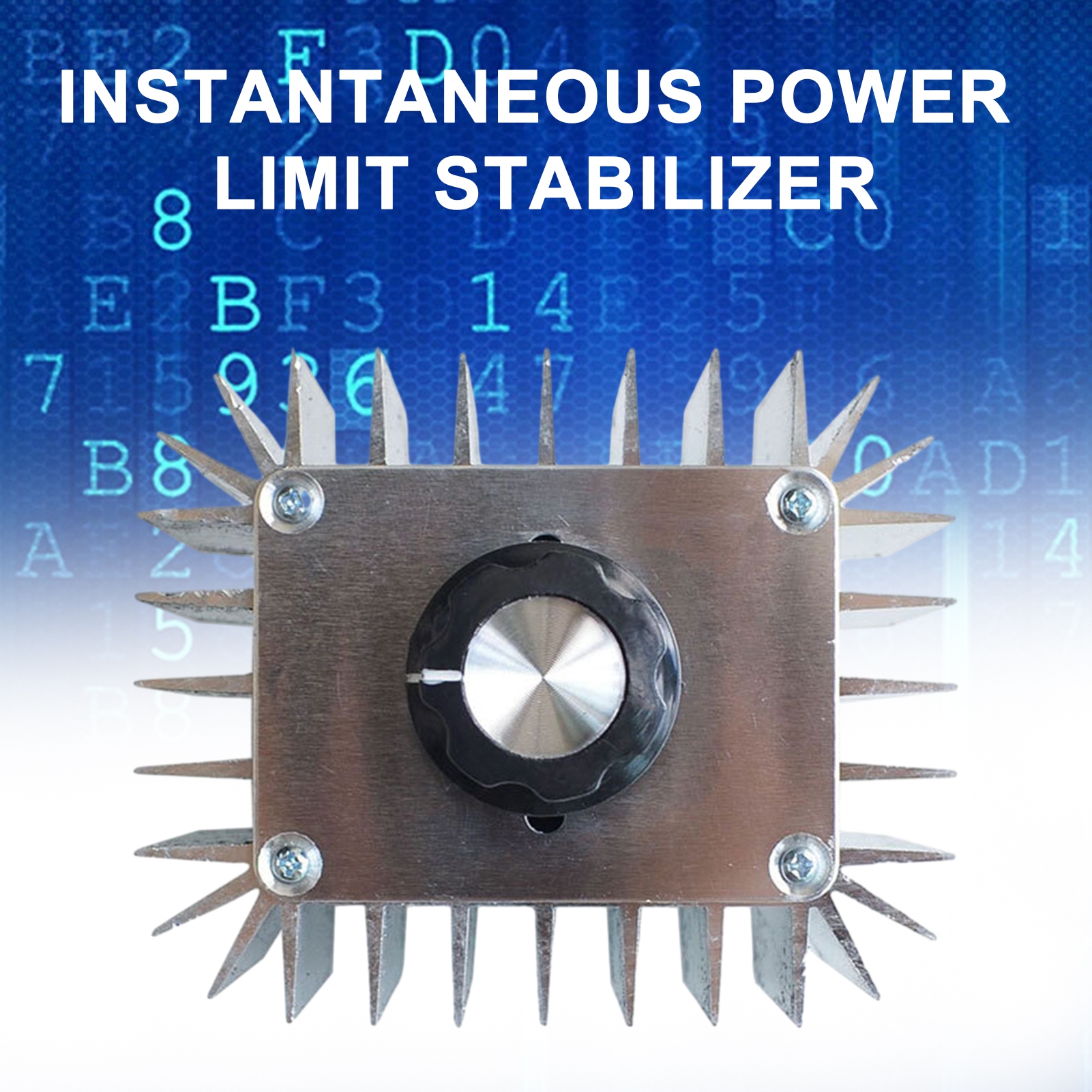 Dujiujun Power Stabilizer 5000W AC Voltage Regulator Dimmer Adjustable Power Temperature Controller Light Dimmer for Electronic