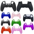 thumbnail image 1 of Dujiujun Silicone Gamepad Case Non-Slip Grip Precise Hole Position Cover Anti-scratch Grip-enhancing Controller Protective Cover for PS5, 1 of 8