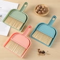 thumbnail image 1 of Dujiujun Small Broom with Dustpan Set with Handle Soft Bristles Handheld Countertop Mini Dust Pan with Broom Sweeper Set, 1 of 8