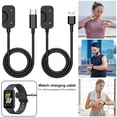 thumbnail image 1 of Dujiujun Smartwatch Charging Cable USB/Type-C Fast Charging Safe to Use Portable Flexible Watch Charger Cord Cable Accessories for SamsungGalaxy Fit3, 1 of 8