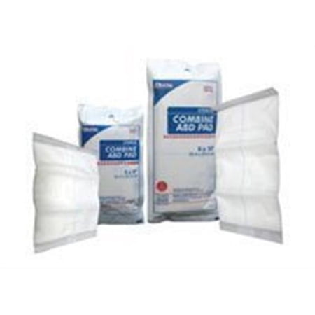 Dukal ABD Sterile Pad, 8" x 7.5" - Model 5875, Tray of 20