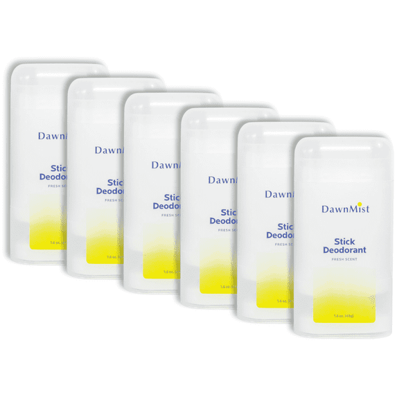 Dukal Dawn Mist Antiperspirant Deodorant, Fresh Scent, Aluminum-Free, 1.6 oz, Pack of 6