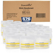 Dukal DawnMist Stick Deodorant, 0.5 oz Clear, Full Case 1 Case/576 Count Long-Lasting Freshness for Daily Use